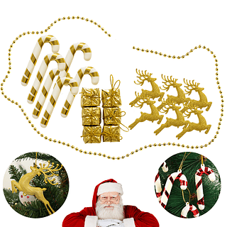 kit de decoração de natal